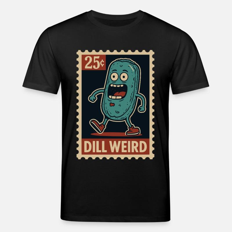 Concombre étrange comme timbre - T-shirt bio CREATOR Stanley/Stella Unisexe - noir