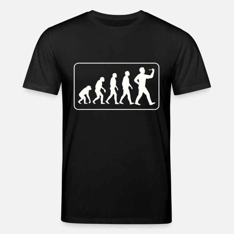 Fléchette Evolution - T-shirt bio CREATOR Stanley/Stella Unisexe - noir
