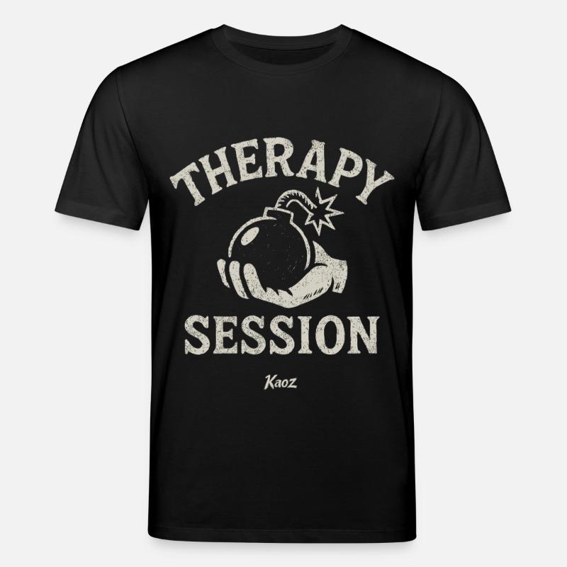 Hand holding therapy session bombshell - Stanley/Stella CREATOR Unisex Organic T-Shirt - black