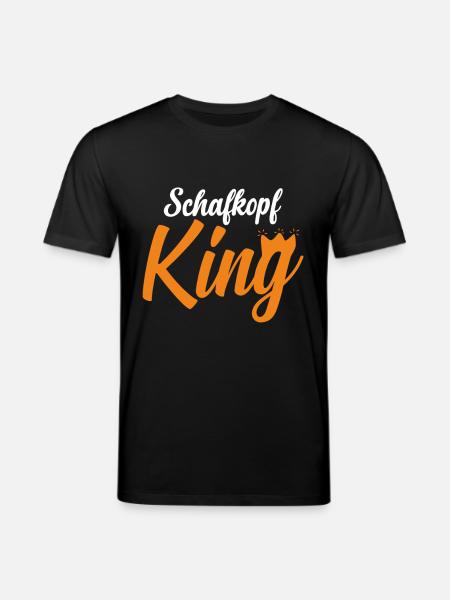 Schafkopf King - Stanley/Stella Unisex Bio-T-Shirt CREATOR - Schwarz