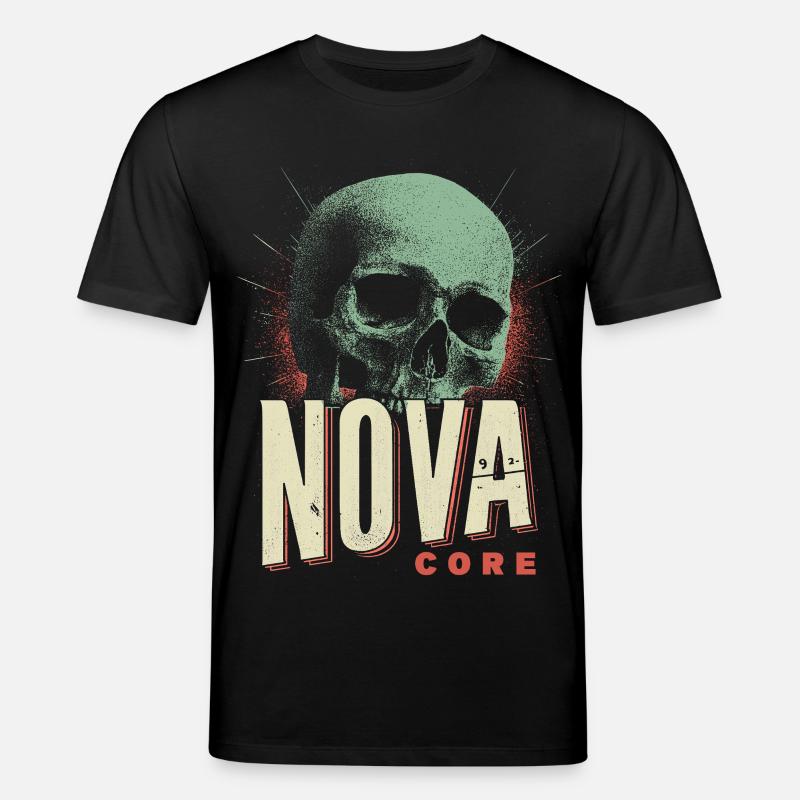 Crâne Nova Core - T-shirt bio CREATOR Stanley/Stella Unisexe - noir