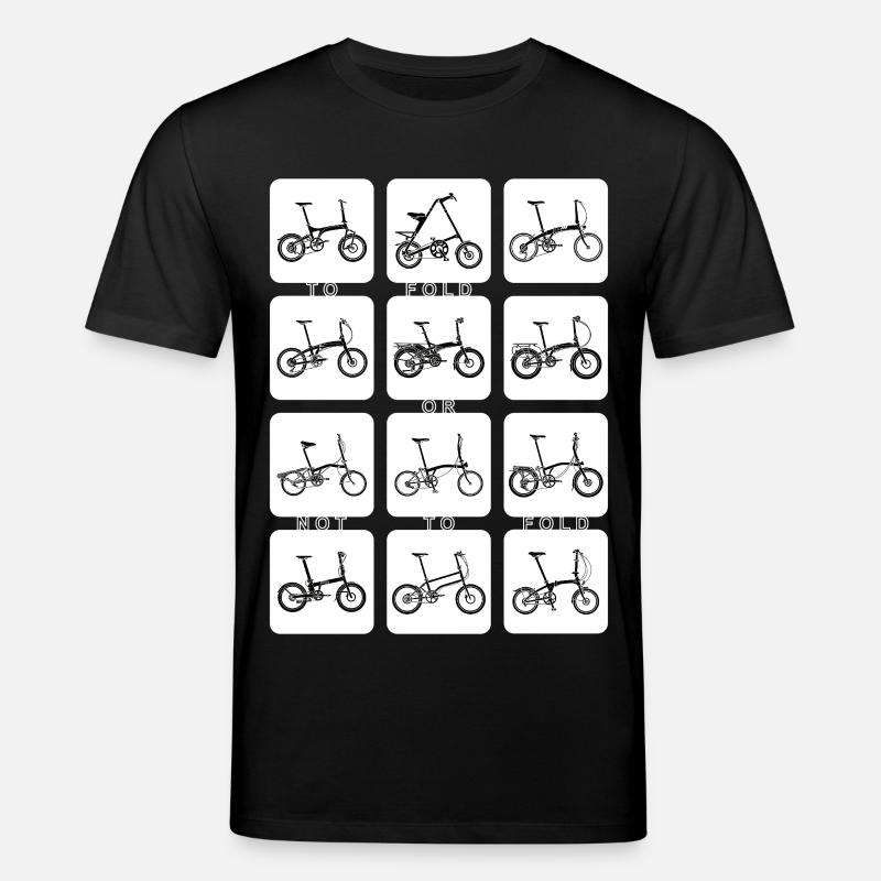 FALTEN ODER NICHT FALTEN (umkehren) - Stanley/Stella Unisex Bio-T-Shirt CREATOR  - Schwarz