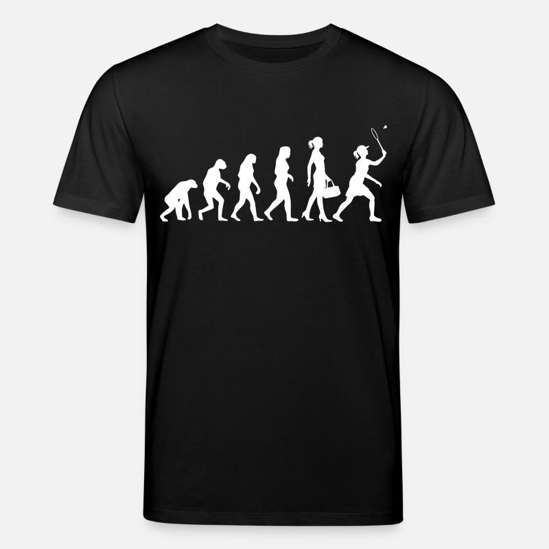 Evolution Frauen Badminton - Stanley/Stella Unisex Bio-T-Shirt CREATOR  - Schwarz