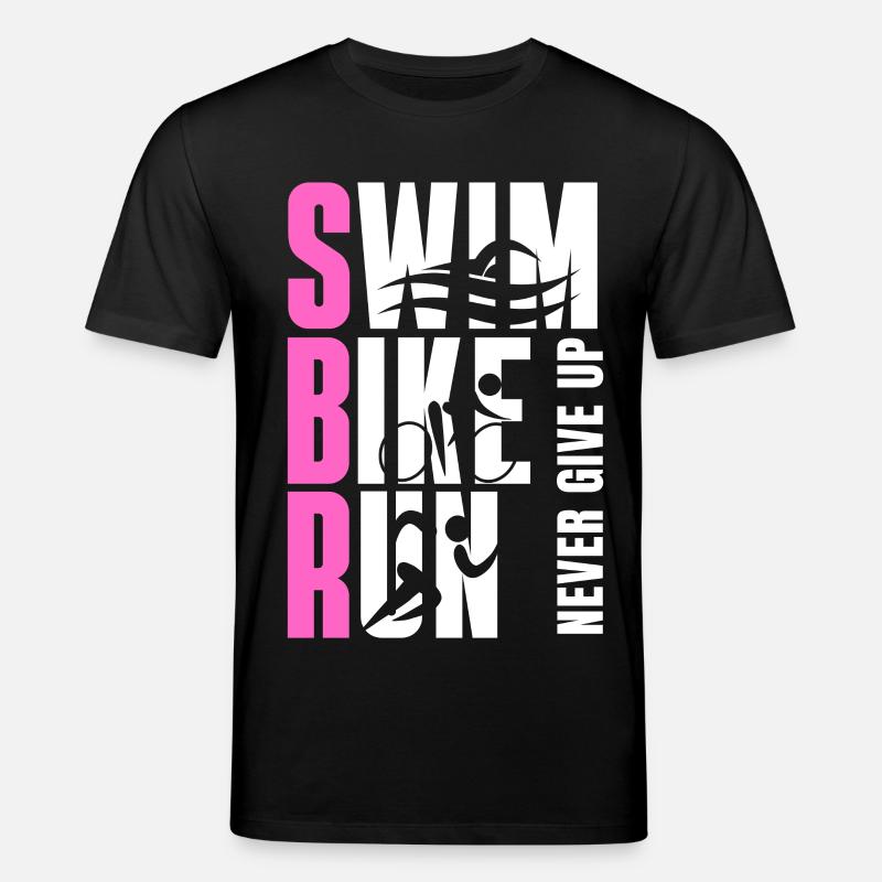 TRIATHLON MÄDCHEN WELLIG PINK - Stanley/Stella Unisex Bio-T-Shirt CREATOR  - Schwarz