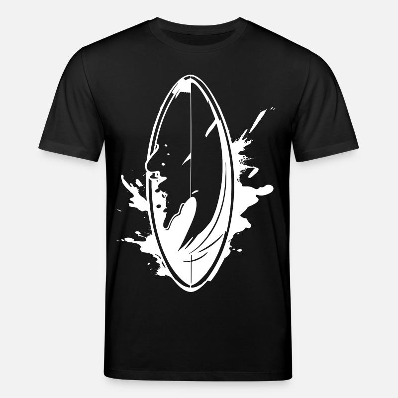Planche de surf Graffiti - T-shirt bio CREATOR Stanley/Stella Unisexe - noir