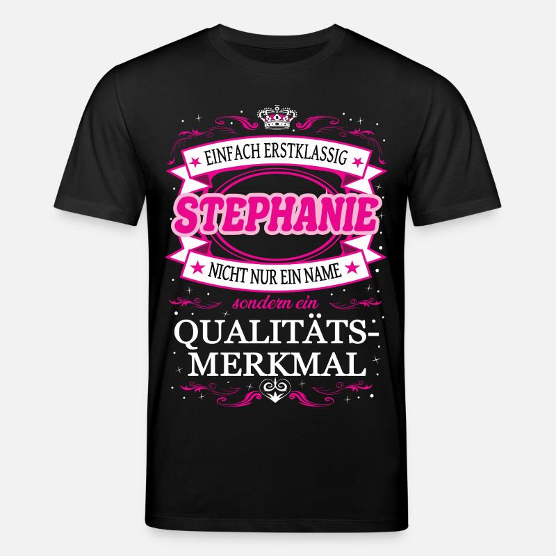 Quality feature Stephanie simply first-class - Stanley/Stella CREATOR Unisex Organic T-Shirt - black