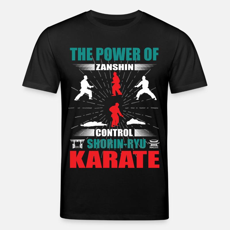 Shorin-Ryu Karaté Zanshin Design - T-shirt bio CREATOR Stanley/Stella Unisexe - noir