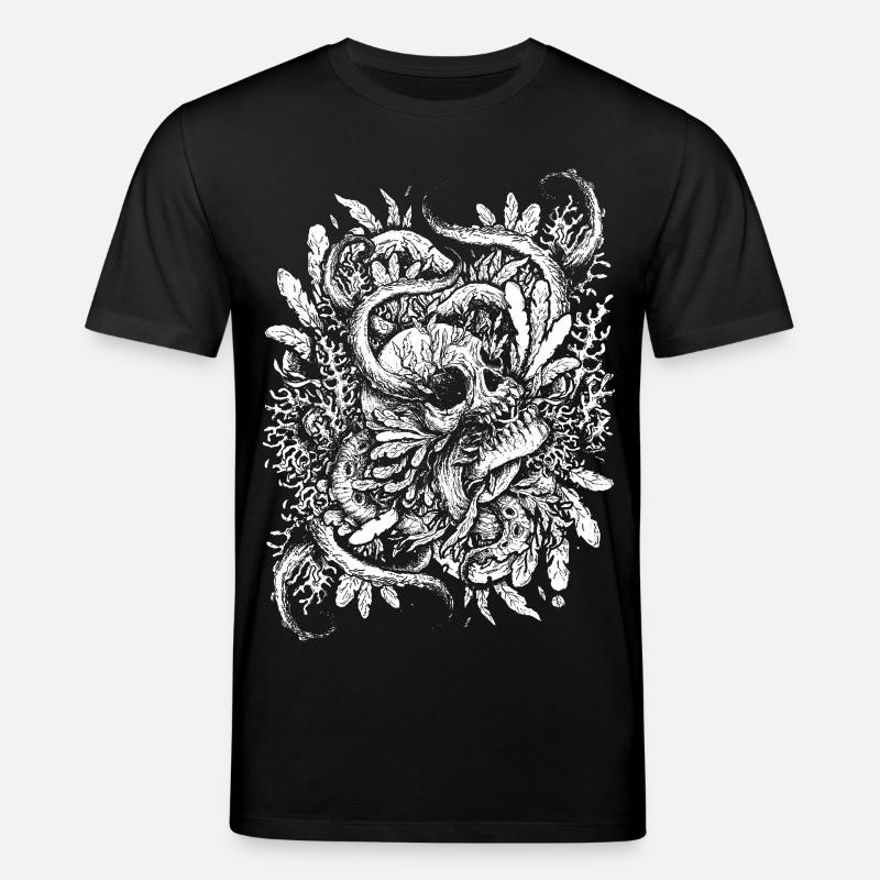 Le crâne noyé - T-shirt bio CREATOR Stanley/Stella Unisexe - noir