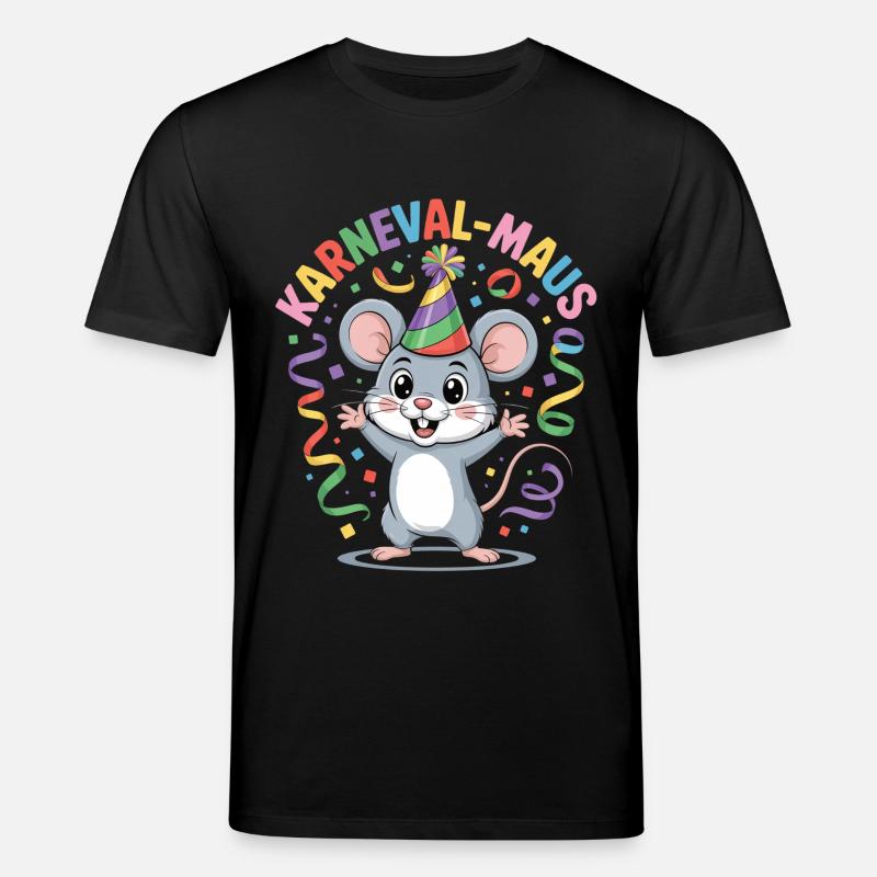 SOURIS DE CARNAVAL - T-shirt bio CREATOR Stanley/Stella Unisexe - noir