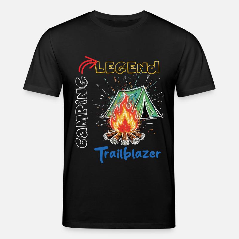 Camping Legend Trailblazer Aventure - T-shirt bio CREATOR Stanley/Stella Unisexe - noir