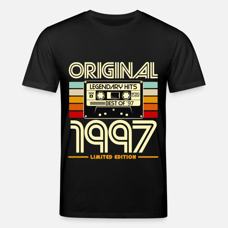 Originales Retro-Erbe von 1997 - Stanley/Stella Unisex Bio-T-Shirt CREATOR  - Schwarz