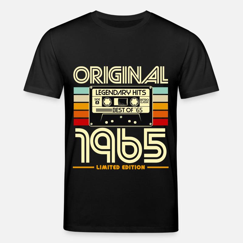 Originale limitierte Edition von 1965 - Stanley/Stella Unisex Bio-T-Shirt CREATOR  - Schwarz