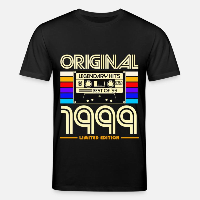 Original 1999 édition limitée - T-shirt bio CREATOR Stanley/Stella Unisexe - noir