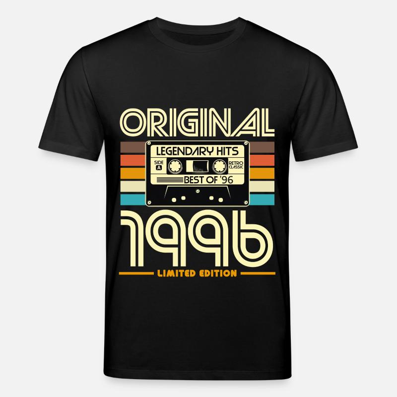 Originalkassette Retro von 1996 - Stanley/Stella Unisex Bio-T-Shirt CREATOR - Schwarz