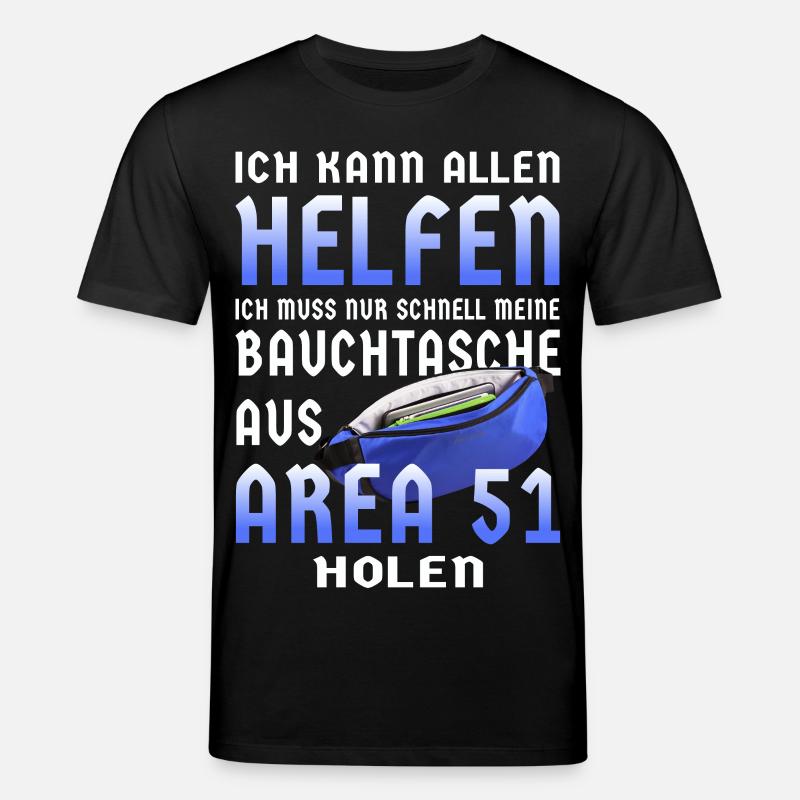 Meine Bauchtasche - Stanley/Stella Unisex Bio-T-Shirt CREATOR - Schwarz