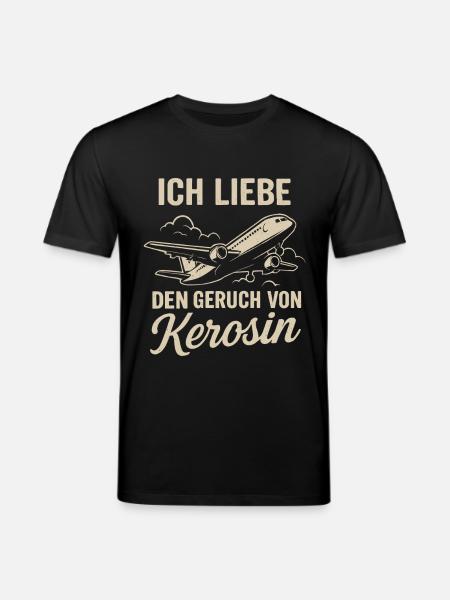 J’adore l’odeur du kérosène - T-shirt bio CREATOR Stanley/Stella Unisexe - noir