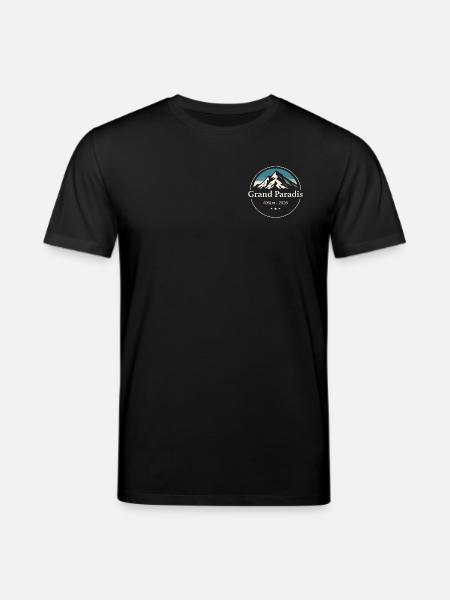 Wandern am Gran Paradiso Mountain - Stanley/Stella Unisex Bio-T-Shirt CREATOR  - Schwarz