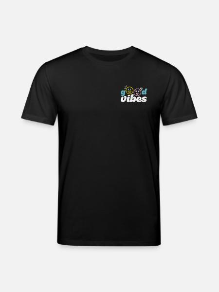 good_vibes - T-shirt bio CREATOR Stanley/Stella Unisexe - noir
