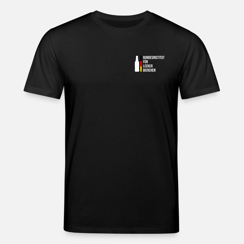 Bundesinstitut für Lecker Bierchen - Stanley/Stella Unisex Bio-T-Shirt CREATOR  - Schwarz