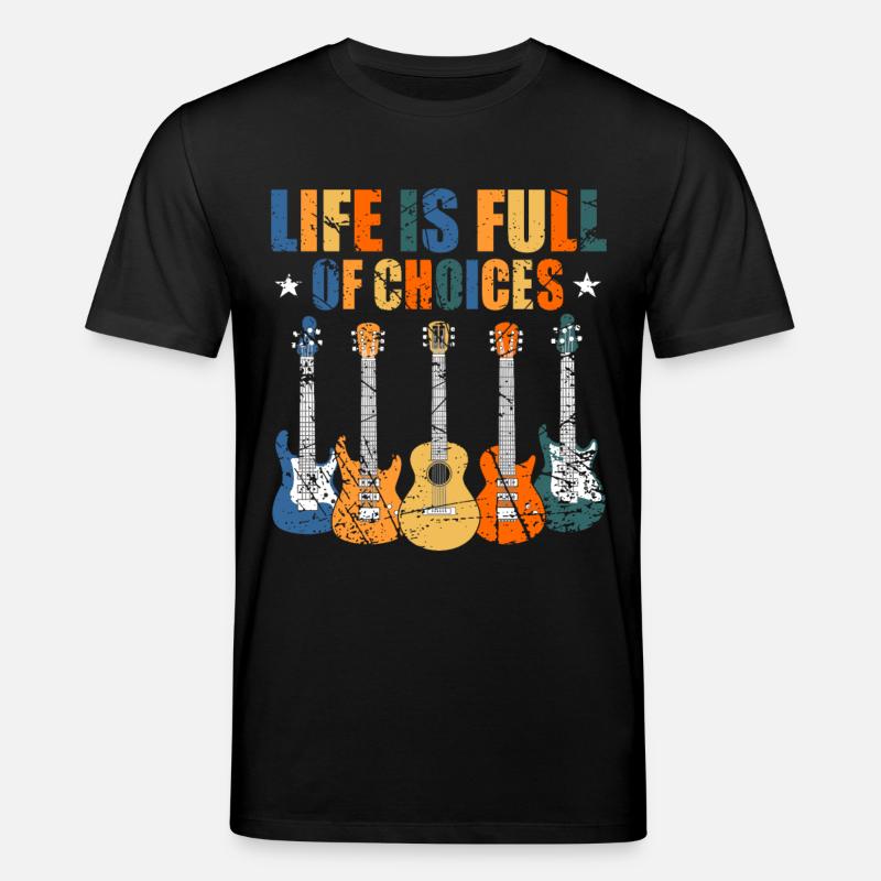Guitariste guitariste guitariste disant drôle - T-shirt bio CREATOR Stanley/Stella Unisexe - noir
