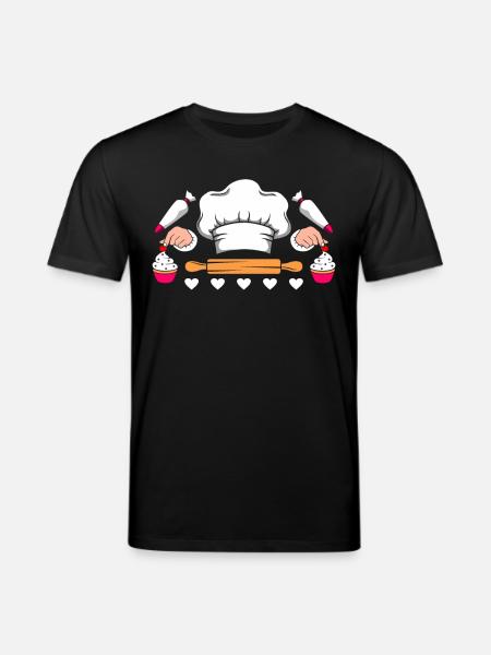 Konditorin - Stanley/Stella Unisex Bio-T-Shirt CREATOR - Schwarz