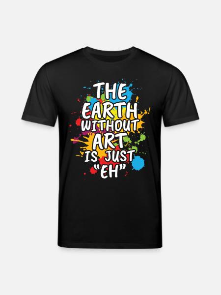 La Terre Sans-100 - T-shirt bio CREATOR Stanley/Stella Unisexe - noir