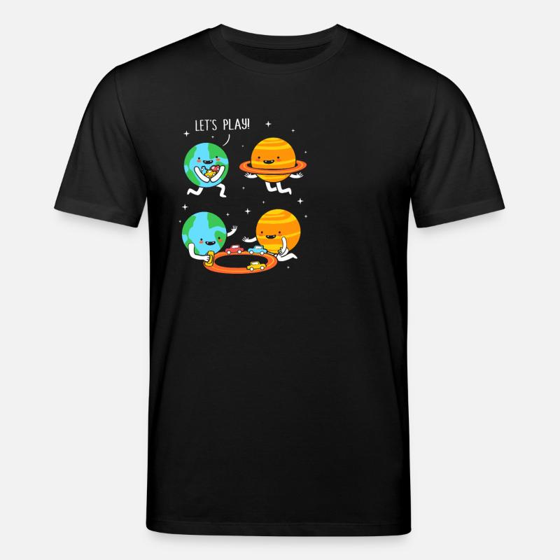 Espace Planètes Univers Espace - T-shirt bio CREATOR Stanley/Stella Unisexe - noir