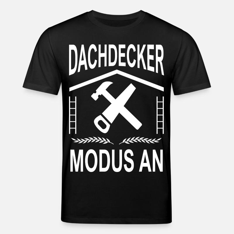 Dachdecker Modus AN - Stanley/Stella Unisex Bio-T-Shirt CREATOR  - Schwarz