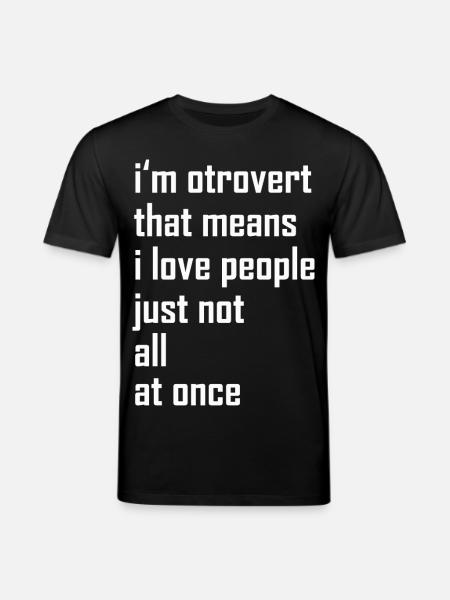 otroverted - Stanley/Stella CREATOR Unisex Organic T-Shirt - black