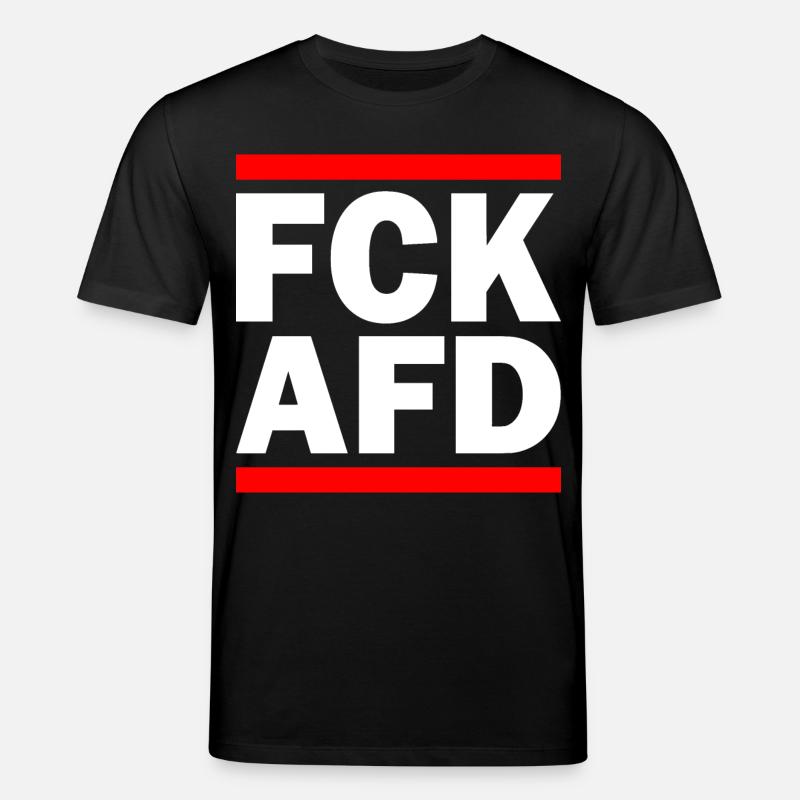 Fuck afd - Stanley/Stella Unisex Bio-T-Shirt CREATOR  - Schwarz