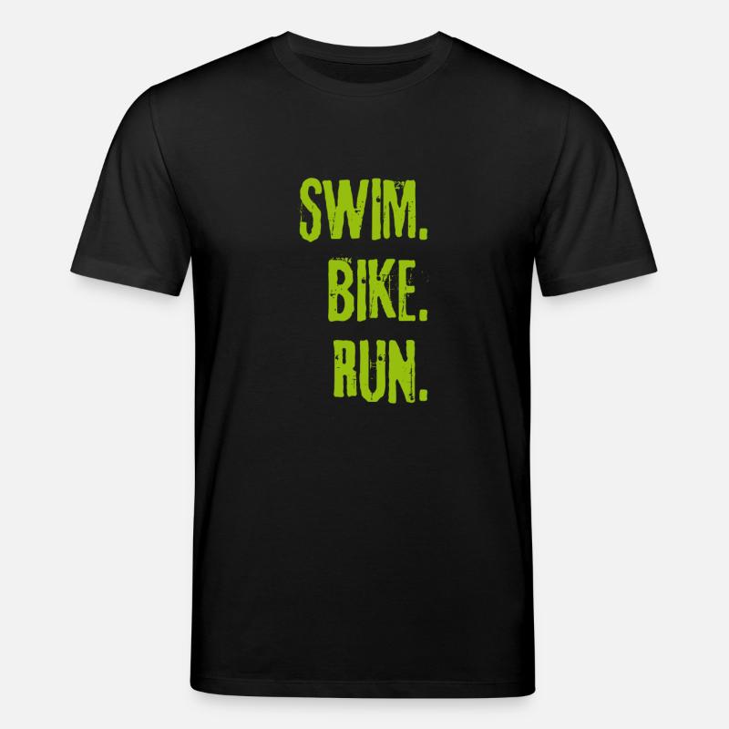 Course de vélo - T-shirt bio CREATOR Stanley/Stella Unisexe - noir