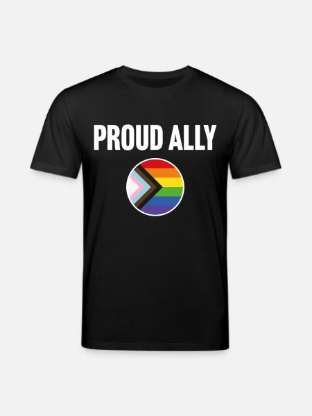 Proud Ally - Stanley/Stella CREATOR Unisex Organic T-Shirt - black