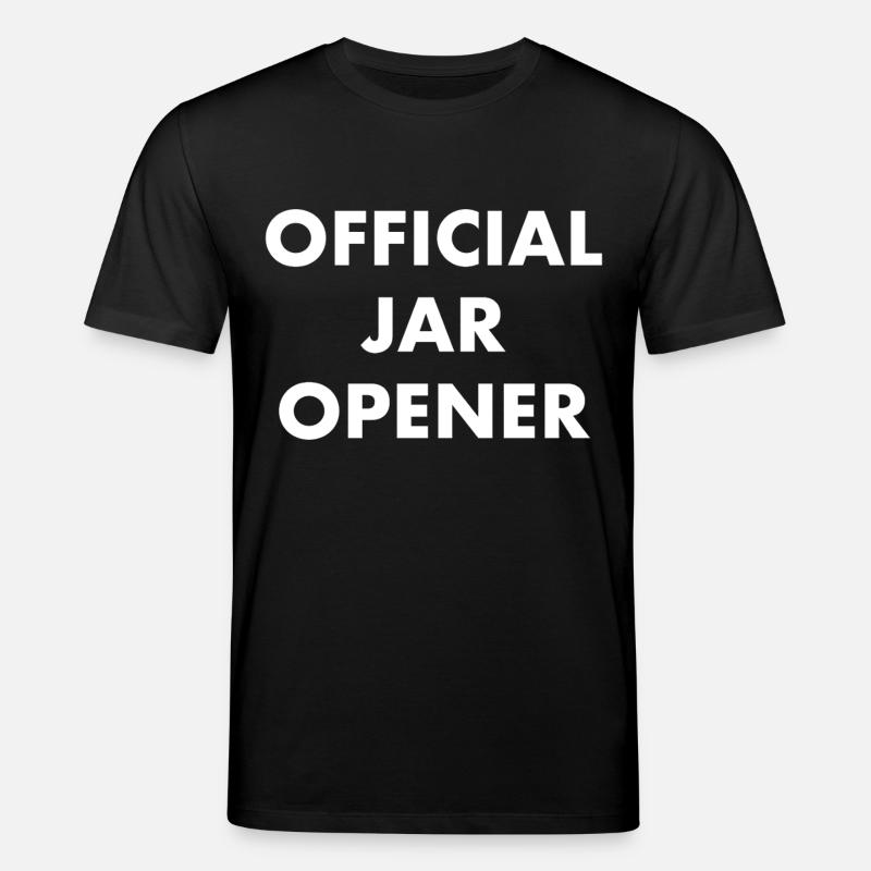 Ouvre-bocal officiel - T-shirt bio CREATOR Stanley/Stella Unisexe - noir