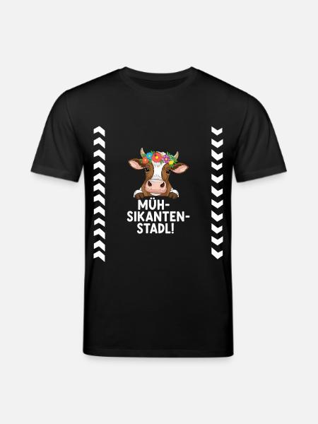 Müh-Sikanten-Stadl - T-shirt bio CREATOR Stanley/Stella Unisexe - noir