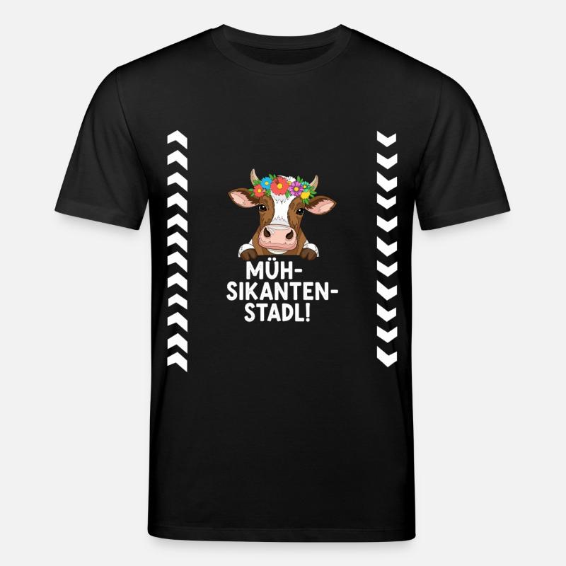 Müh-Sikanten-Stadl - Stanley/Stella Unisex Bio-T-Shirt CREATOR  - Schwarz