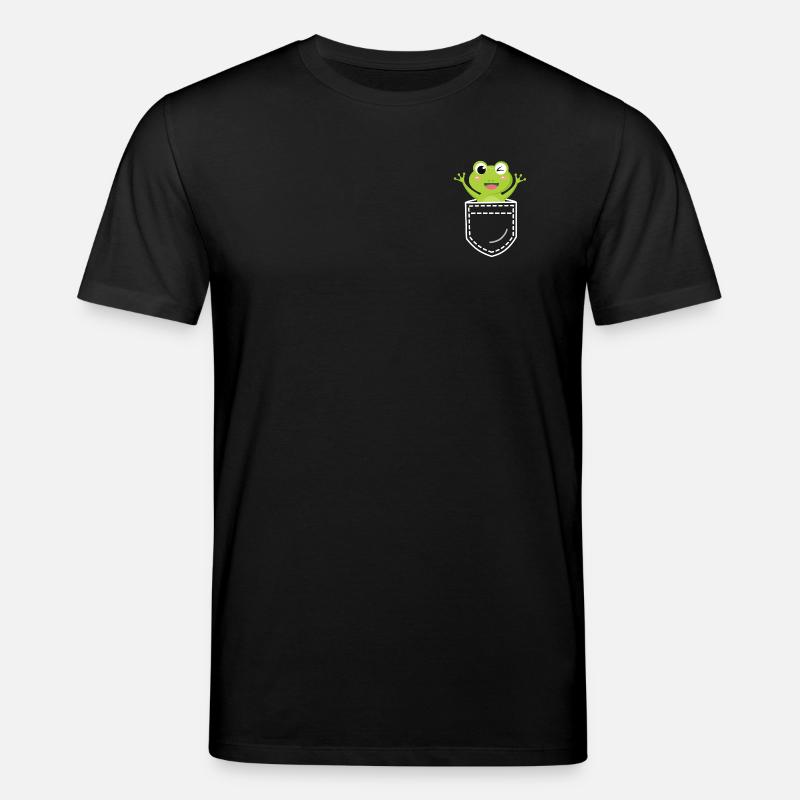Frosch Frösche - Stanley/Stella Unisex Bio-T-Shirt CREATOR - Schwarz