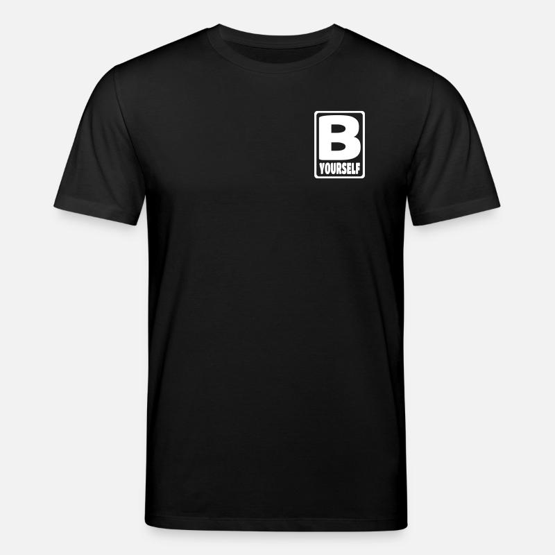 B YOURSELF - Stanley/Stella Unisex Bio-T-Shirt CREATOR  - Schwarz