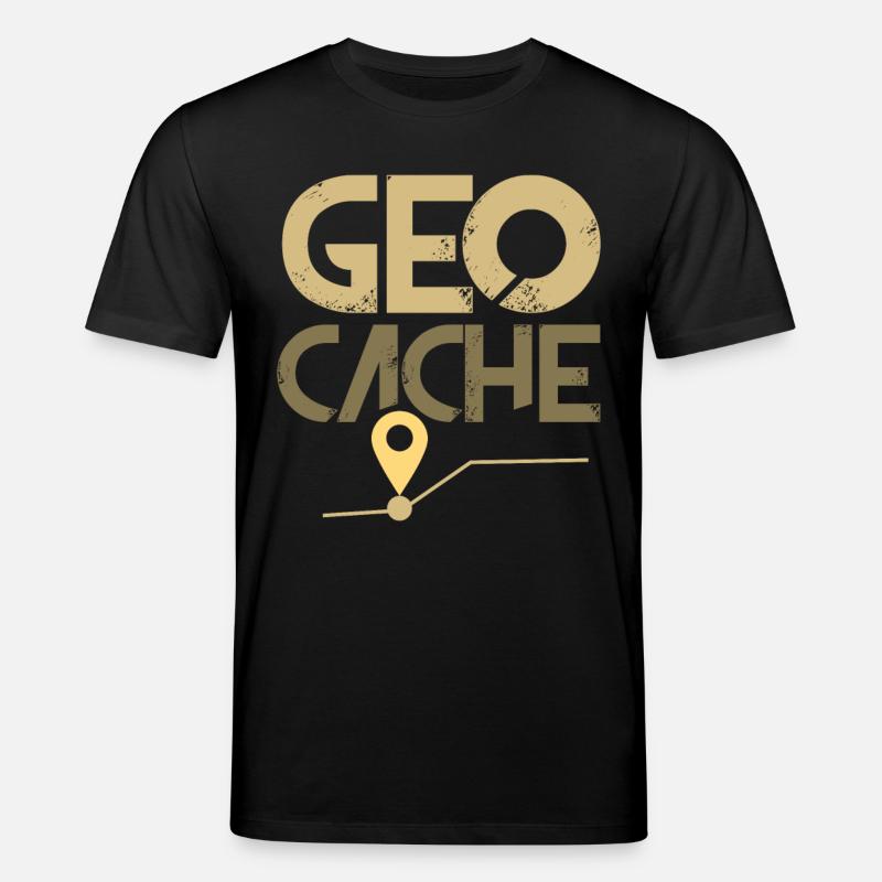 Geocache - Stanley/Stella Unisex Bio-T-Shirt CREATOR  - Schwarz