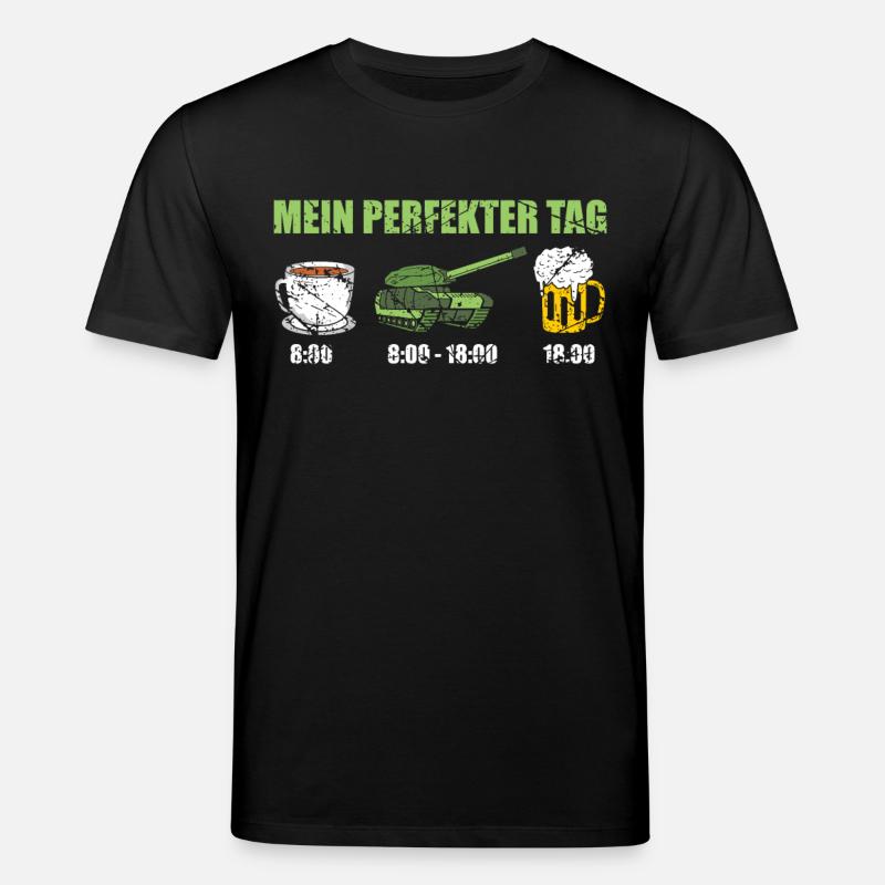 Panzerfahrer Panzer Kampfwagen Bundeswehr - Stanley/Stella Unisex Bio-T-Shirt CREATOR  - Schwarz