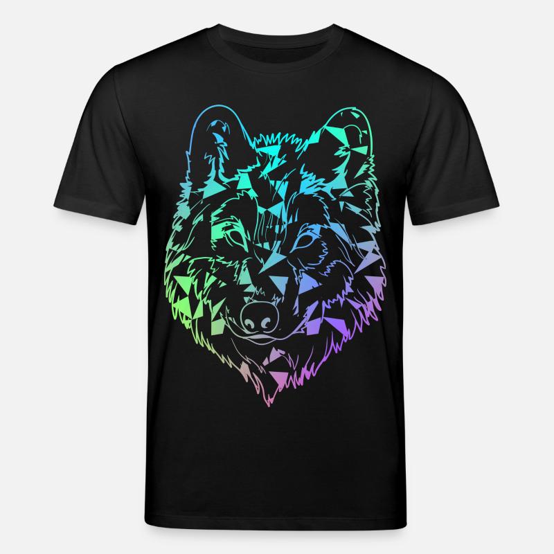 Wolf - Stanley/Stella Unisex Bio-T-Shirt CREATOR  - Schwarz