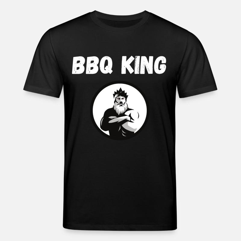 BBQ King - Stanley/Stella Unisex Bio-T-Shirt CREATOR  - Schwarz
