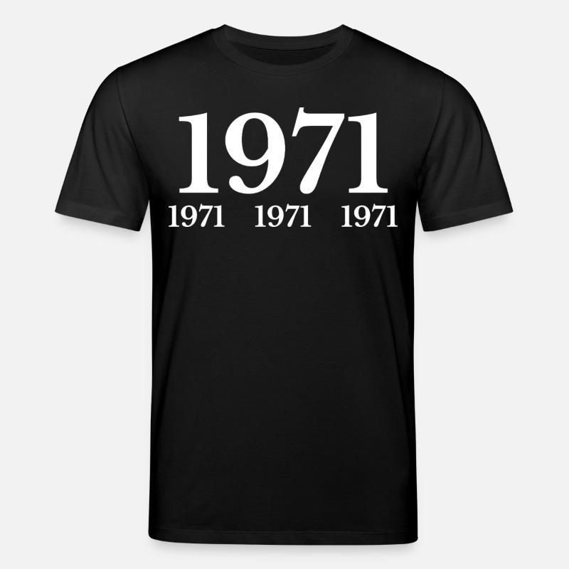 1971 - Stanley/Stella Unisex Bio-T-Shirt CREATOR  - Schwarz