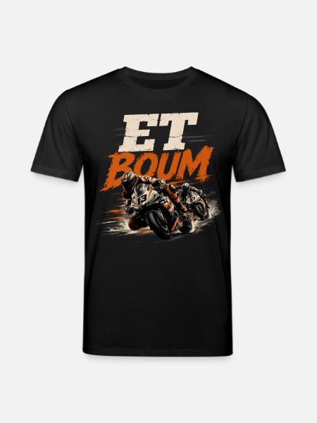 ET BOUM - T-shirt bio CREATOR Stanley/Stella Unisexe - noir