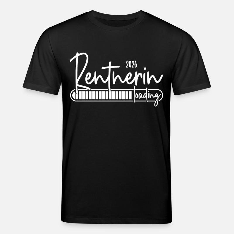 Rentnerin 2026 Loading - Stanley/Stella Unisex Bio-T-Shirt CREATOR  - Schwarz