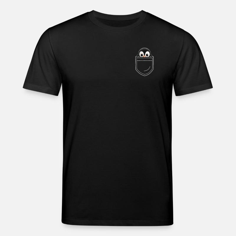 Pinguin - Stanley/Stella Unisex Bio-T-Shirt CREATOR - Schwarz