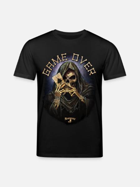 Alchemy England Reaper's Ace - Stanley/Stella CREATOR Unisex Organic T-Shirt - black