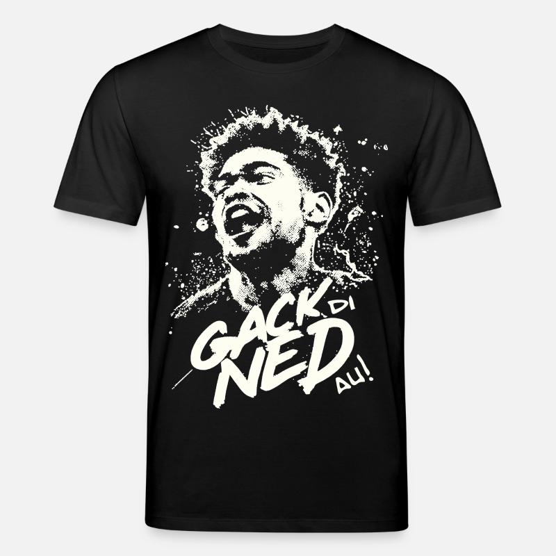 Dialect gack di ned au - T-shirt bio CREATOR Stanley/Stella Unisexe - noir