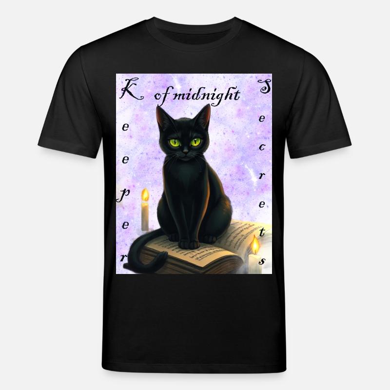 Gardien des secrets de minuit - T-shirt bio CREATOR Stanley/Stella Unisexe - noir