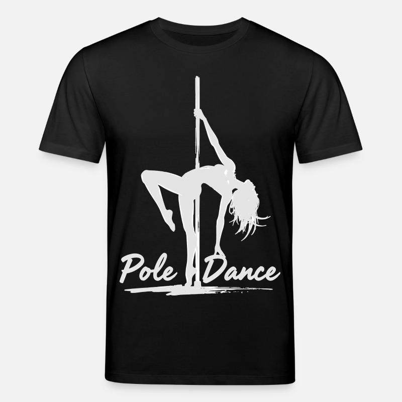 Pole Dance Poledancerin Silhouette Geschenk - Stanley/Stella Unisex Bio-T-Shirt CREATOR  - Schwarz