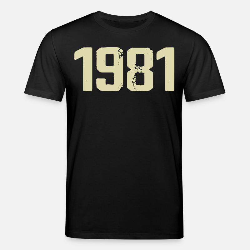 Jubiläum 1981 - Stanley/Stella Unisex Bio-T-Shirt CREATOR  - Schwarz